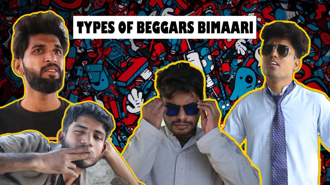 TYPES OF BEGGARS BIMAARI | COMEDY SKETCH  | TRB FAMILY