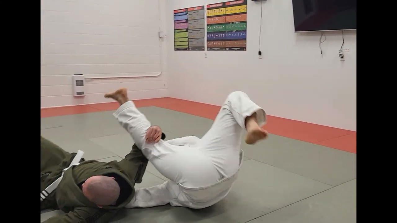 Practicing Sumi Gaeshi from Single Leg