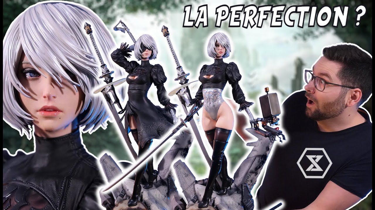 2B en 1/3 90cm ! Ce visage de FOLIE - NieR Automata Deluxe Prime 1