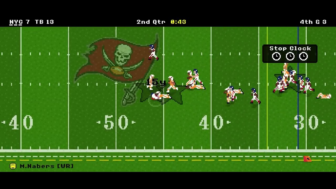 NFL Retro Bowl’26 New York Giants(15-4) vs Tampa Bay Buccaneers(14-3-1)(2026 NFC Championship Round)