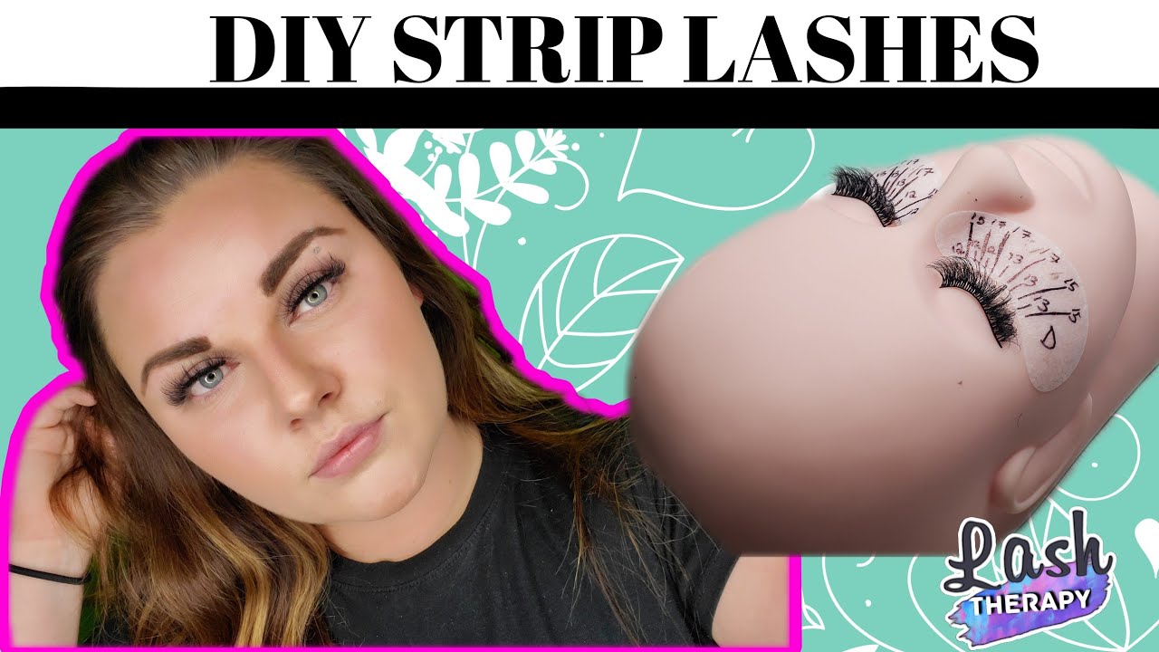 HOW TO CREATE LASH TRIPS AT HOME - STYLING WISPY VOLUME FALSIES
