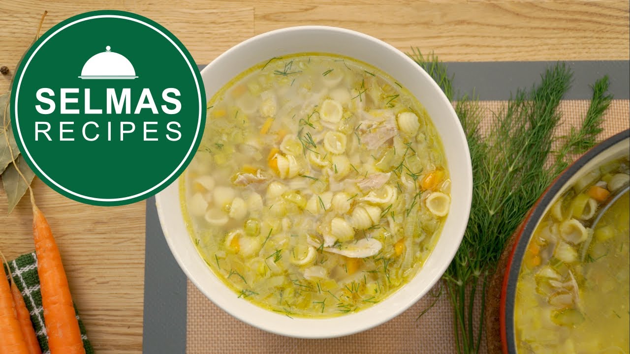 Hühnersuppe | Nudelsuppe | Einfach & Lecker