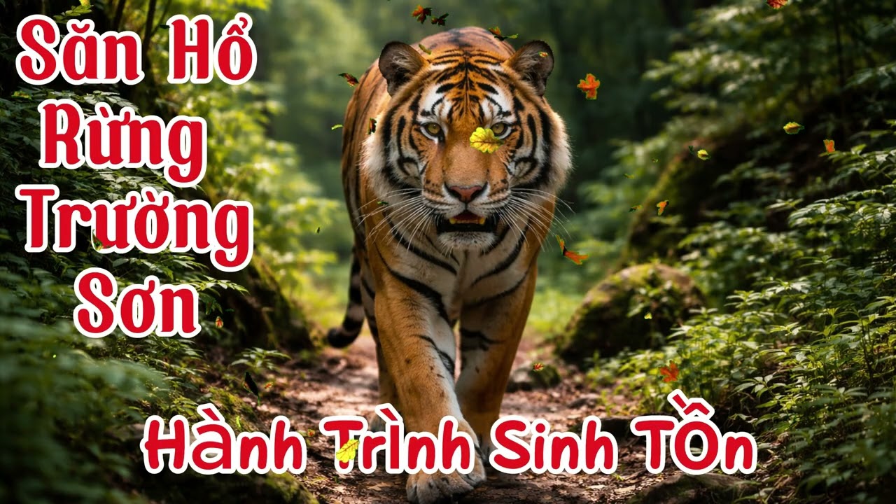 SĂN HỔ RỪNG TRƯỜNG SƠN  VÀ HÀNH TRÌNH SINH TỒN.