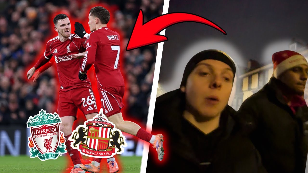 A TOUGH POINT❗️LIVERPOOL VS SUNDERLAND MATCHDAY VLOG