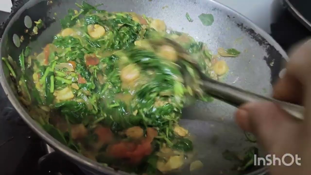 Methi jhinga recipe 💫
