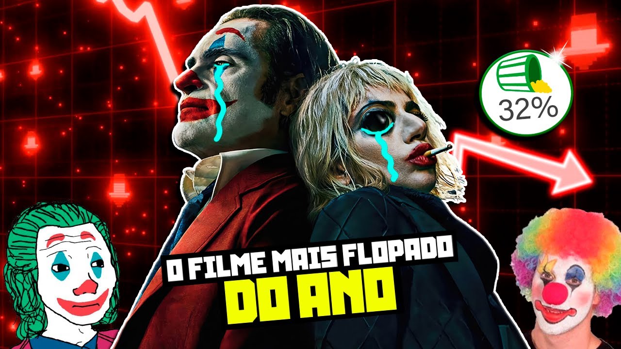 Como CORINGA 2 se tornou o MAIOR FRACASSO de 2024 ? 🤡💩