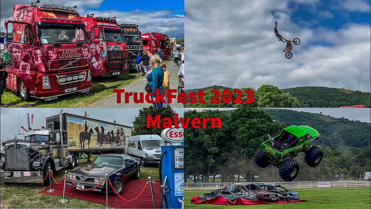 Фестиваль TruckFest 2023 в Малверне был невероятным — монстр-траки, поездка на пассажирском сиден...
