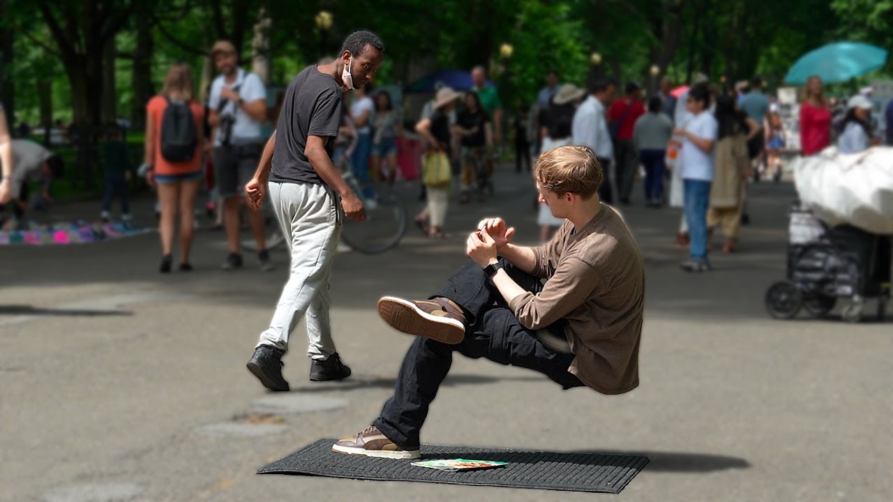 Invisible Chair Prank!