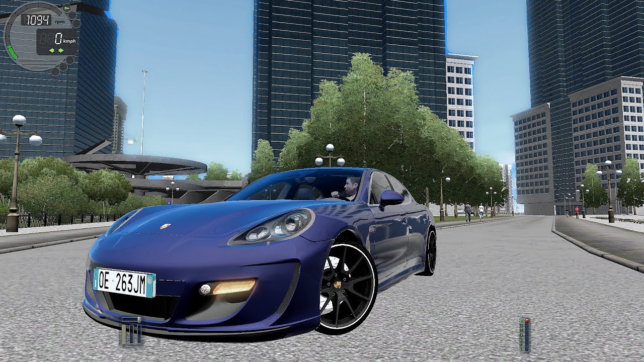 City Car Driving 1.5.0 Porsche Panamera Turbo 4.8 [G27]