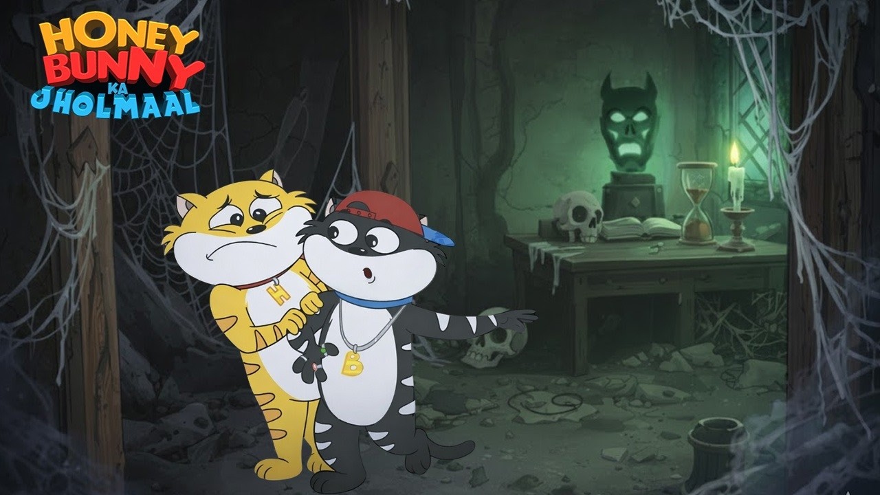 Honey Bunny घुसे शापित कमरे के अंदर | Honey Bunny Gags In Hindi | Funny Cartoon