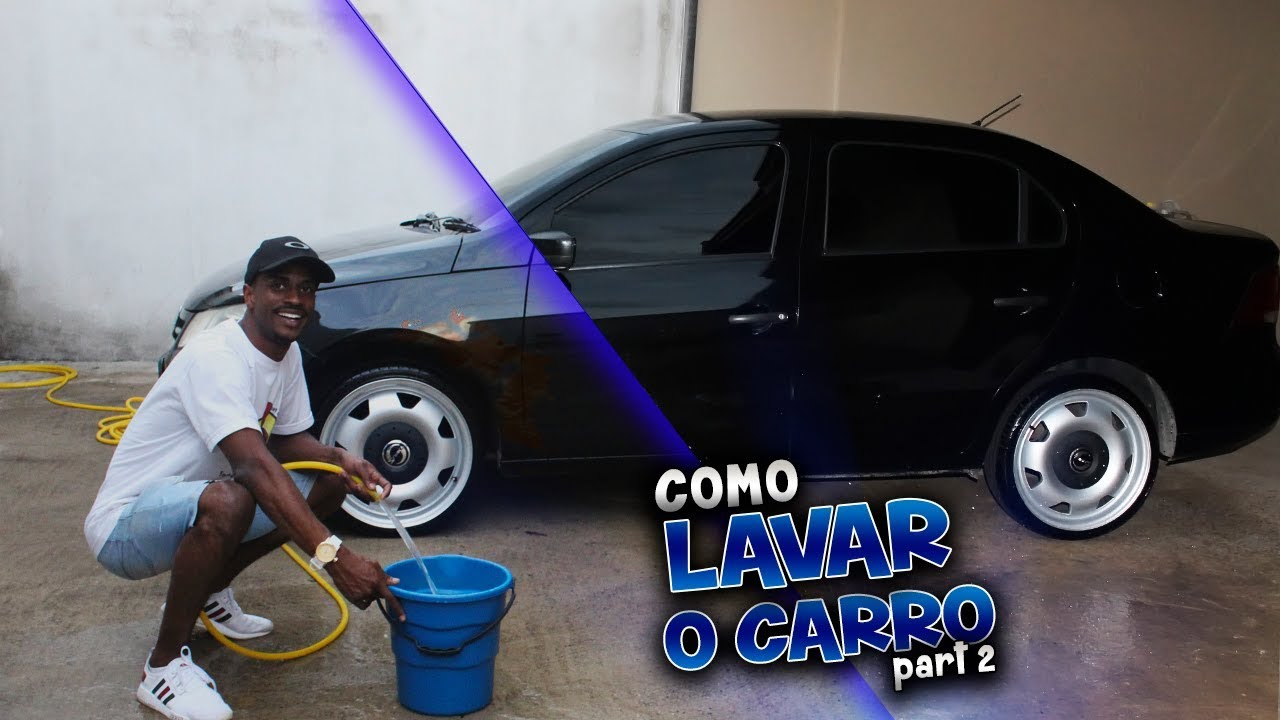 Como LAVAR O CARRO Corretamente em Casa! #2 BINHHOO VIDEOS
