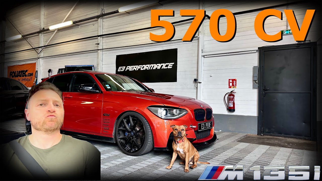 BMW M135i STAGE 3 (570cv) : le X-DRiVE passé en propulsion à la sauce DAS POWER 😈🔥