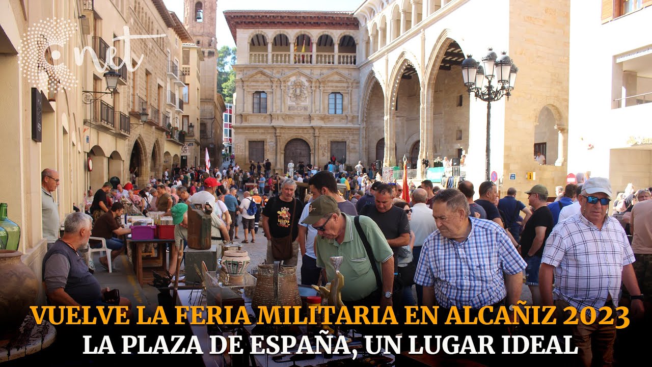 Vuelve a  ALCAÑIZ la feria MILITARIA 2023