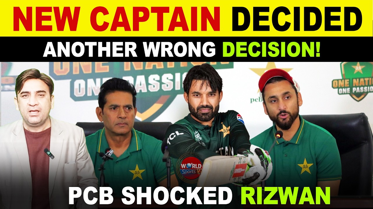 New Pakistan Cricket Captain Finalized | PCB Shocks Mohammad Rizwan Before World Cup 2027