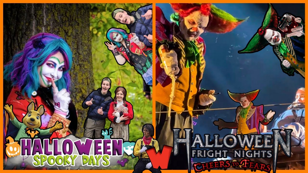 De Walibi Spooky Days & Fright Night Vlog 2024
