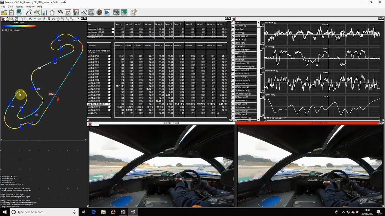 Get faster lap times using a GoPro + Data Analysis Software