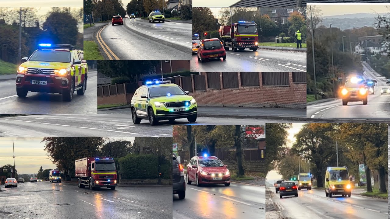 [EMERGENCY LANDING] Emergency Services Respond to an Emergency Landing at Leeds Bradford Airport