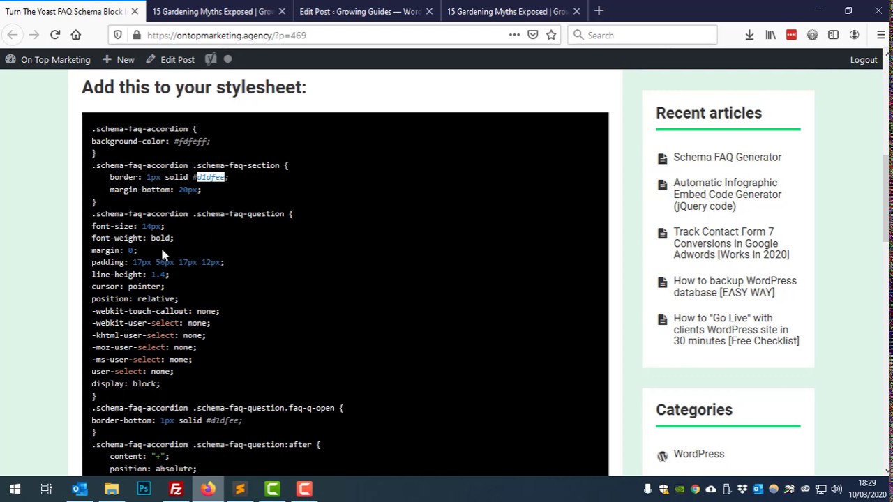 Turn The Yoast FAQ Schema Block Into An Accordion [Fast & Free]