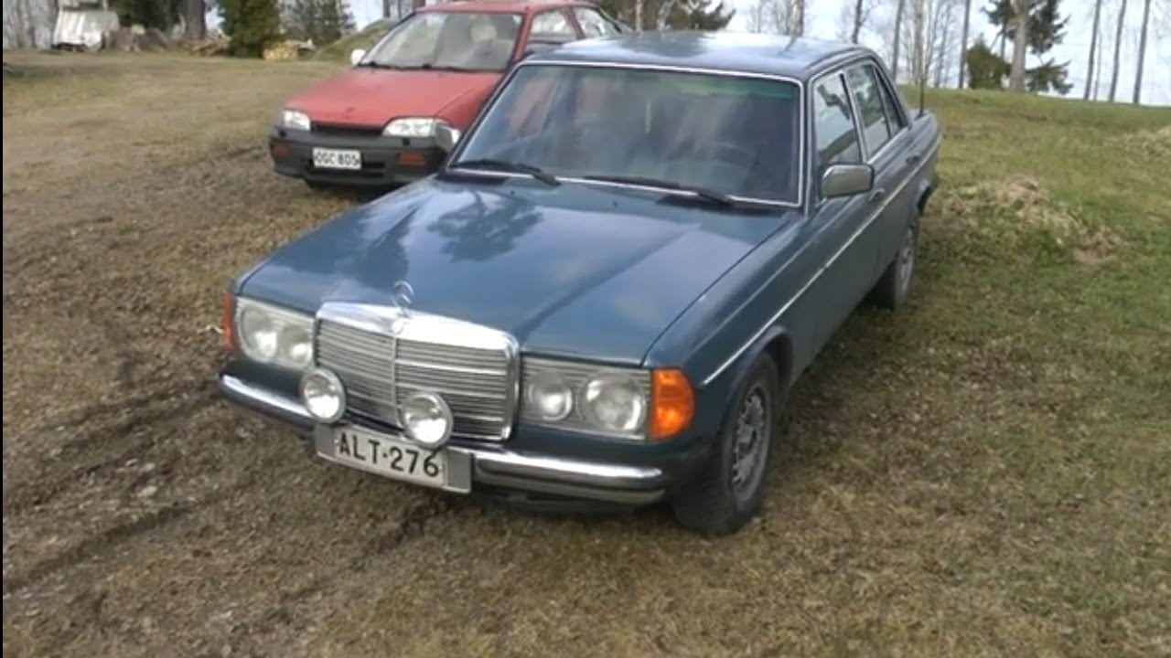 W123 Mersu olisi kaupan/ omituisia auton ostajia