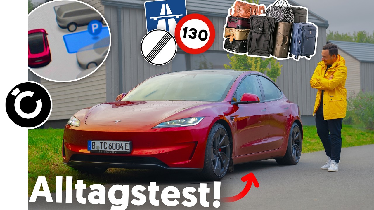 Tesla Model 3 Performance Alltagstest - das BESTE AUTO unter 60.000&euro;!