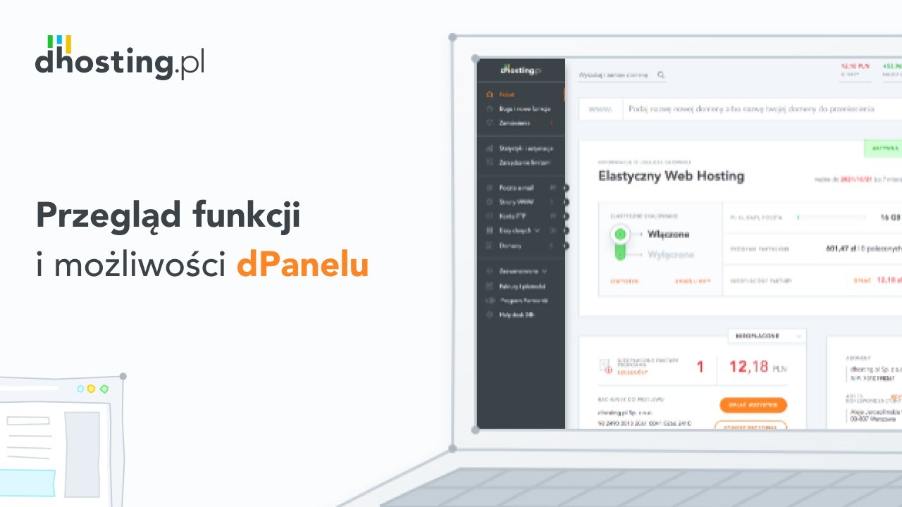 Przegląd funkcji i możliwości dPanelu
