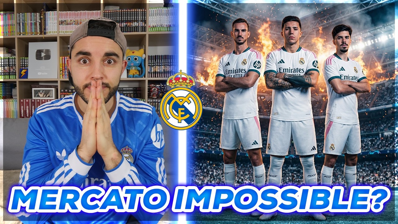VITINHA ou ENZO FERNANDEZ ? Les 5 JOUEURS VISÉS par le REAL MADRID au MERCATO 2026
