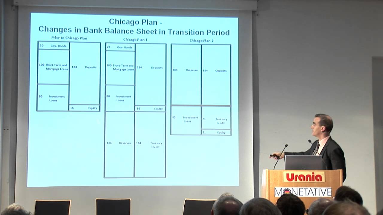 Prof. Michael Kumhof - Vortrag: "The Chicago Plan Revisited"