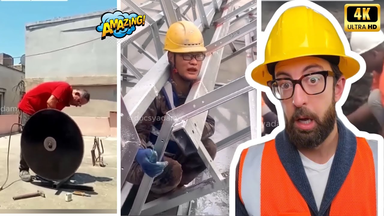 1 Hour Construction Vlog | Adam’s Crazy Workday, Fails & Fitness #part5 #adamrose  #construction