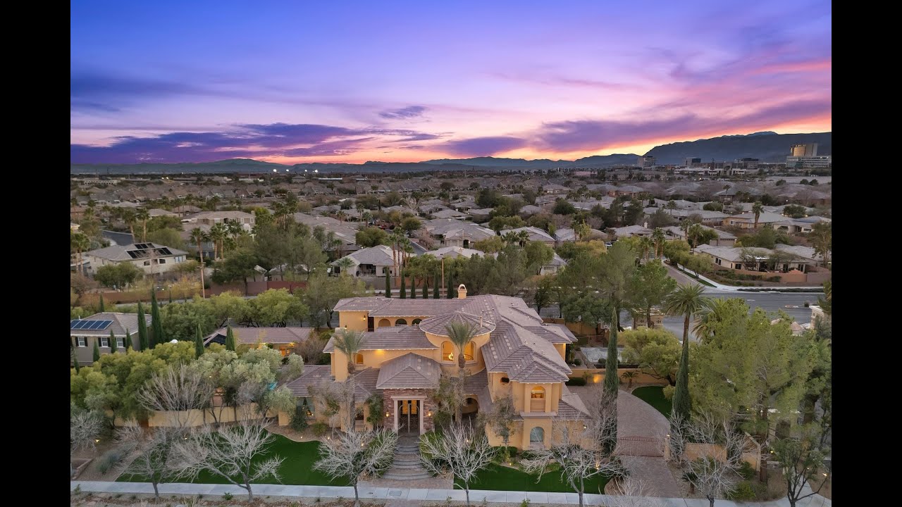 Summerlin Mediterranean Compound in Guard Gated Belacere