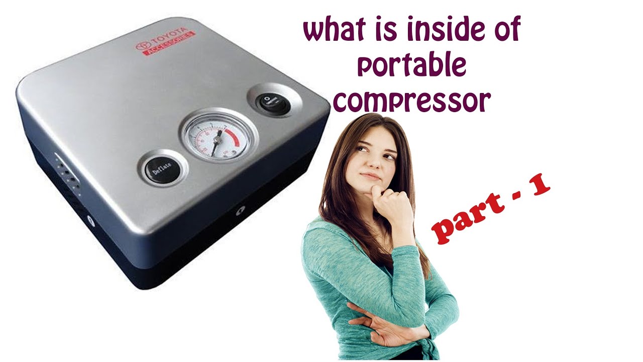 What is inside of Portable Air Compressor|PART 1|