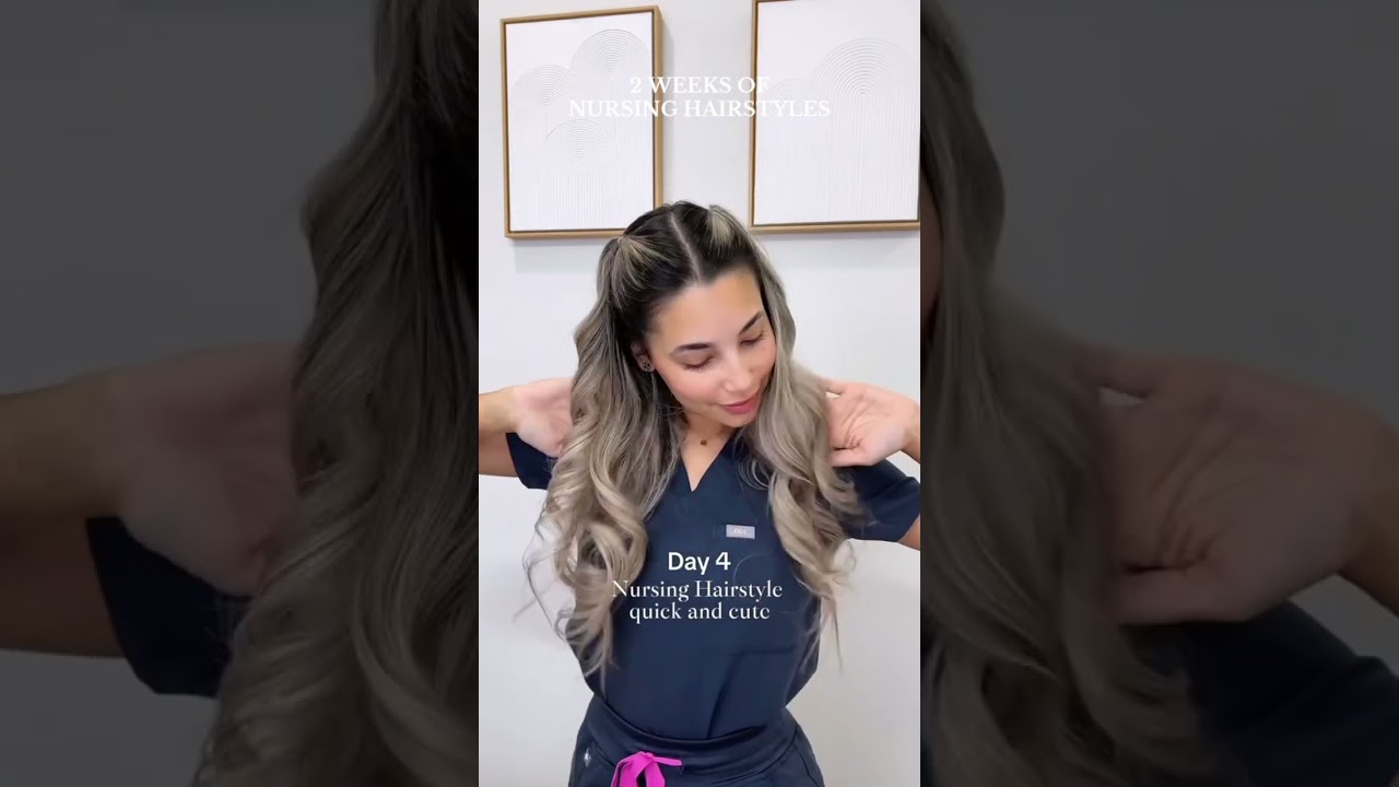 Part : 2 Two weeks worth of nursing hairstyles! 🙂