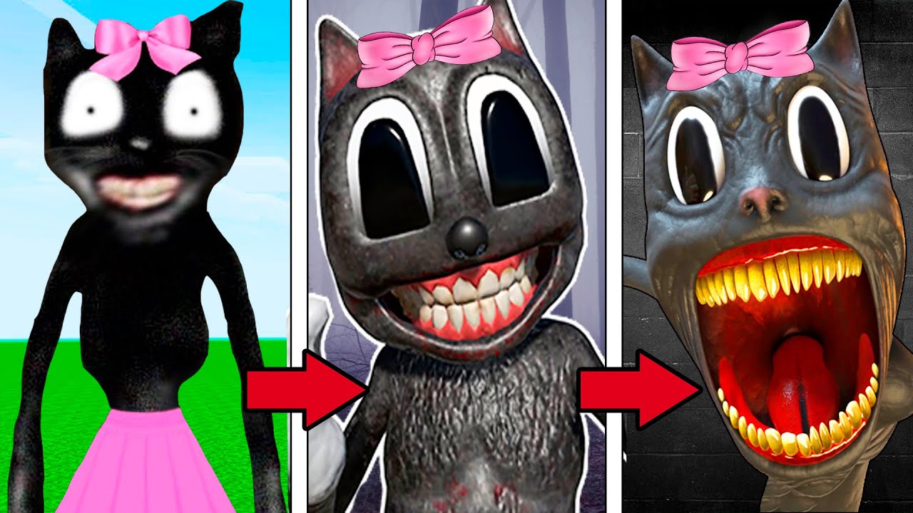 НУБ ПРОТИВ ПРО -  МУЛЬТЯШНАЯ КОШКА ЭВОЛЮЦИЯ FEMALE CARTOON CAT SCP В МАЙНКРАФТЕ / Анимация