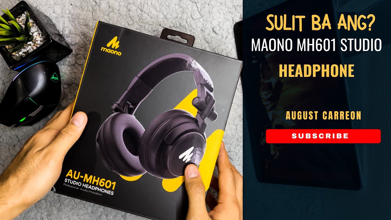Maono MH601 Studio Headphone || Sulit Ba Sa Price? || Christian Review || TAGALOG