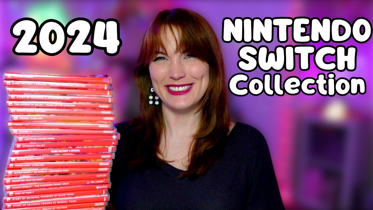 My Physical Nintendo Switch Collection in 2024