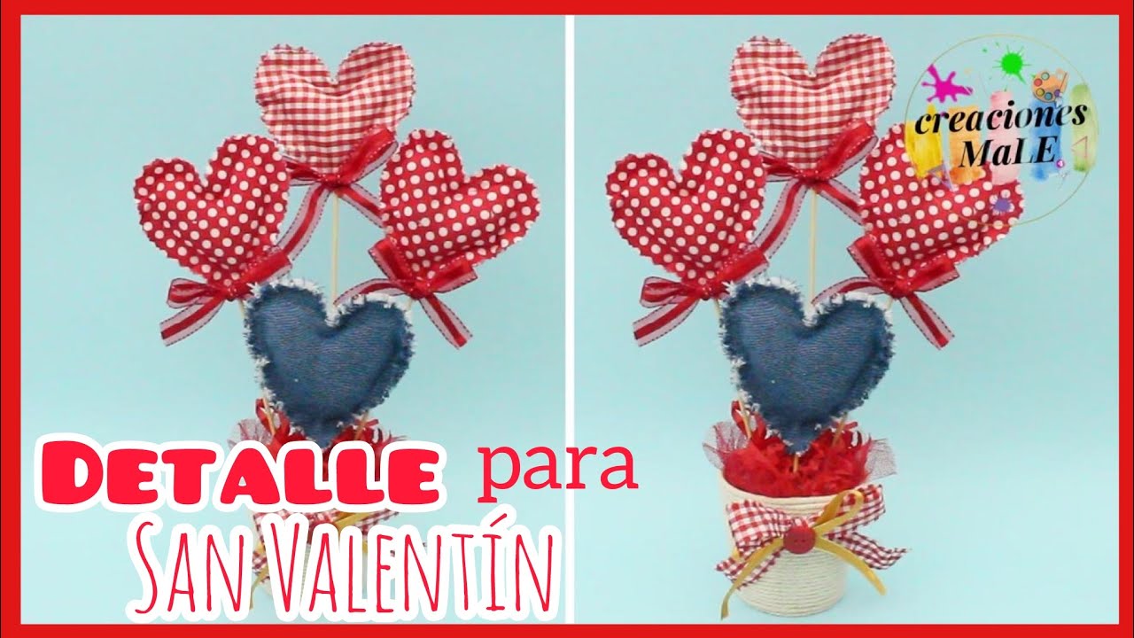 DETALLE PARA SAN VALENTIN || RECICLADO || DIY