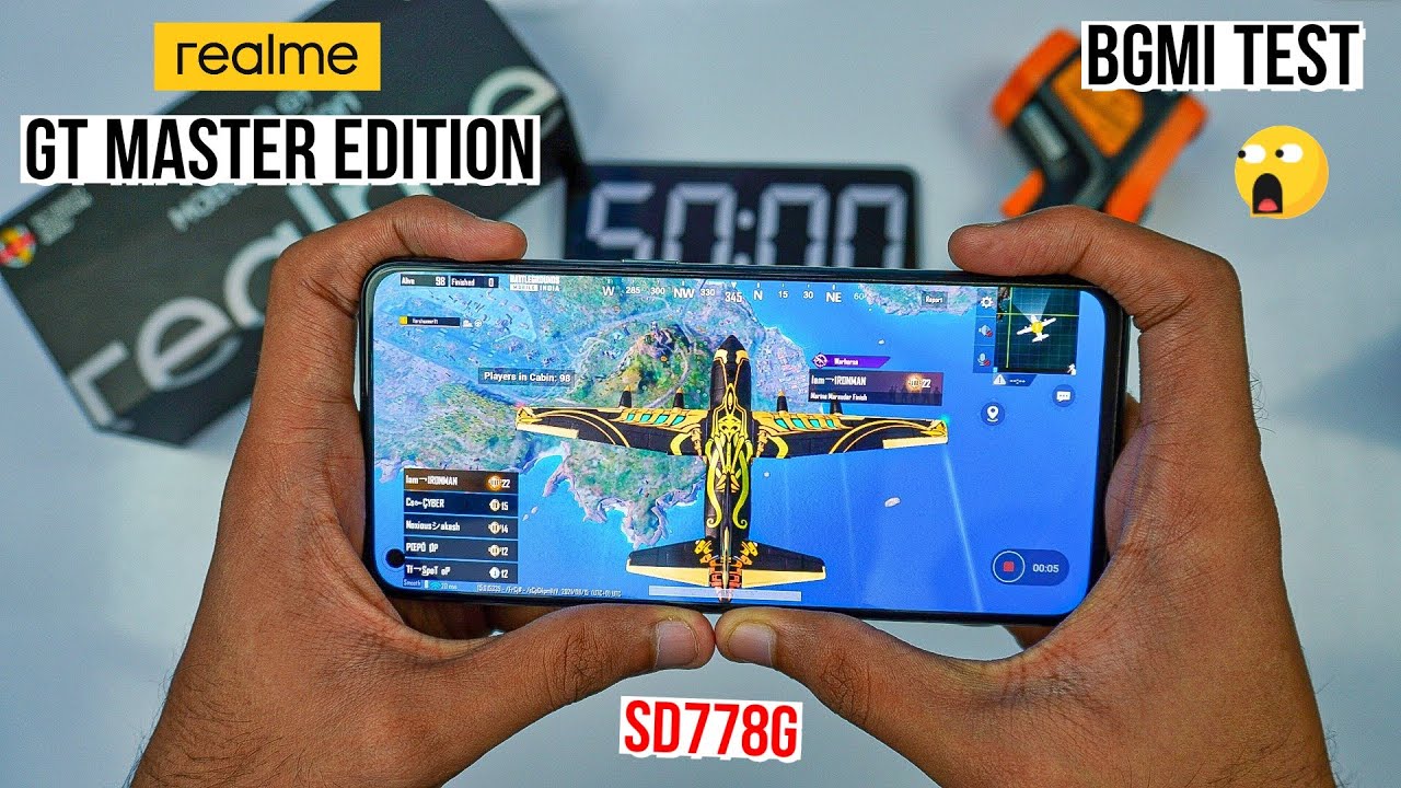 Realme GT Master Edition Pubg Test, Heating and Battery Test | Shocking Results 🤦