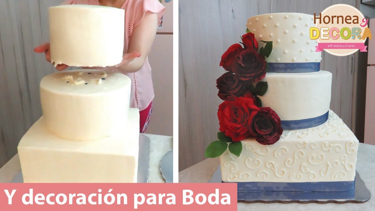 Como armar un pastel de varios pisos / #78