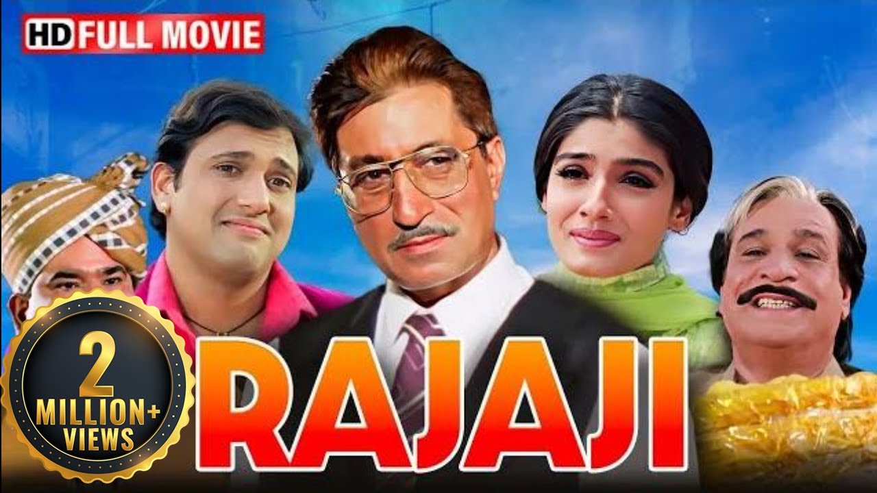 Rajaji | Blockbuster Full Comedy Movie | Govinda, Raveena Tandon, Shakti Kapoor | Bollywood Movie