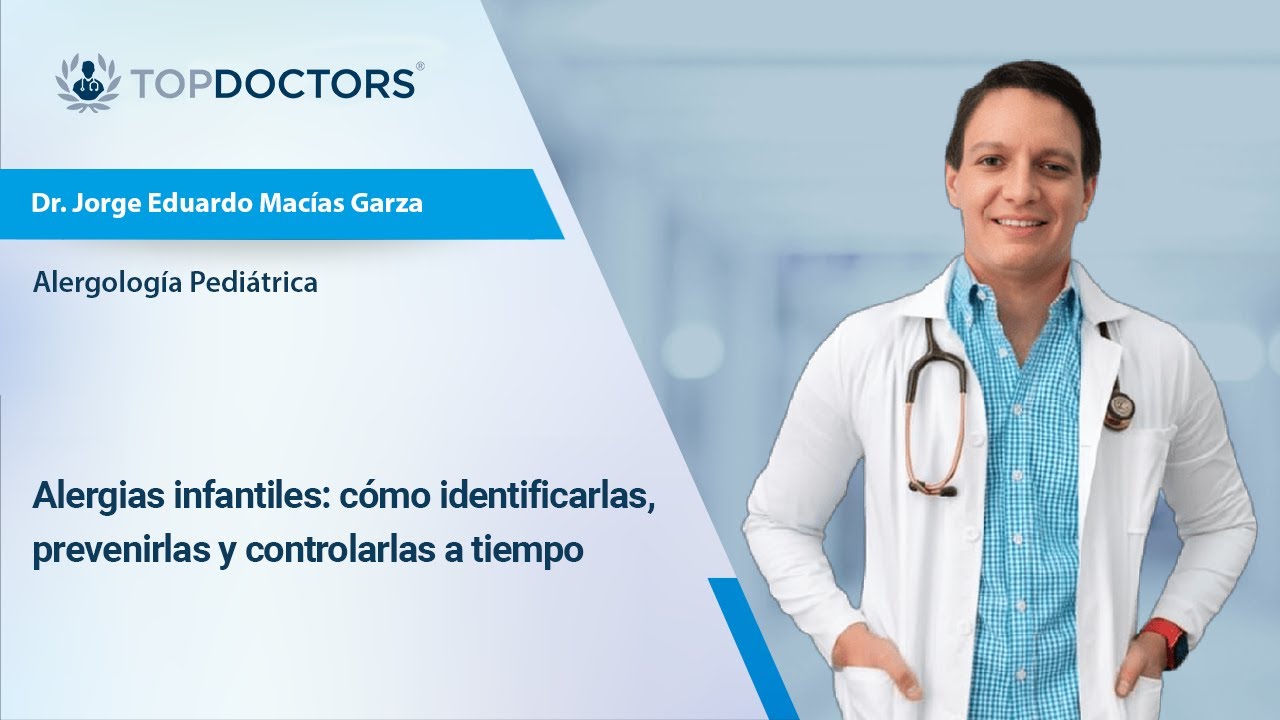 Alergias infantiles: cómo identificarlas, prevenirlas y controlarlas a tiempo