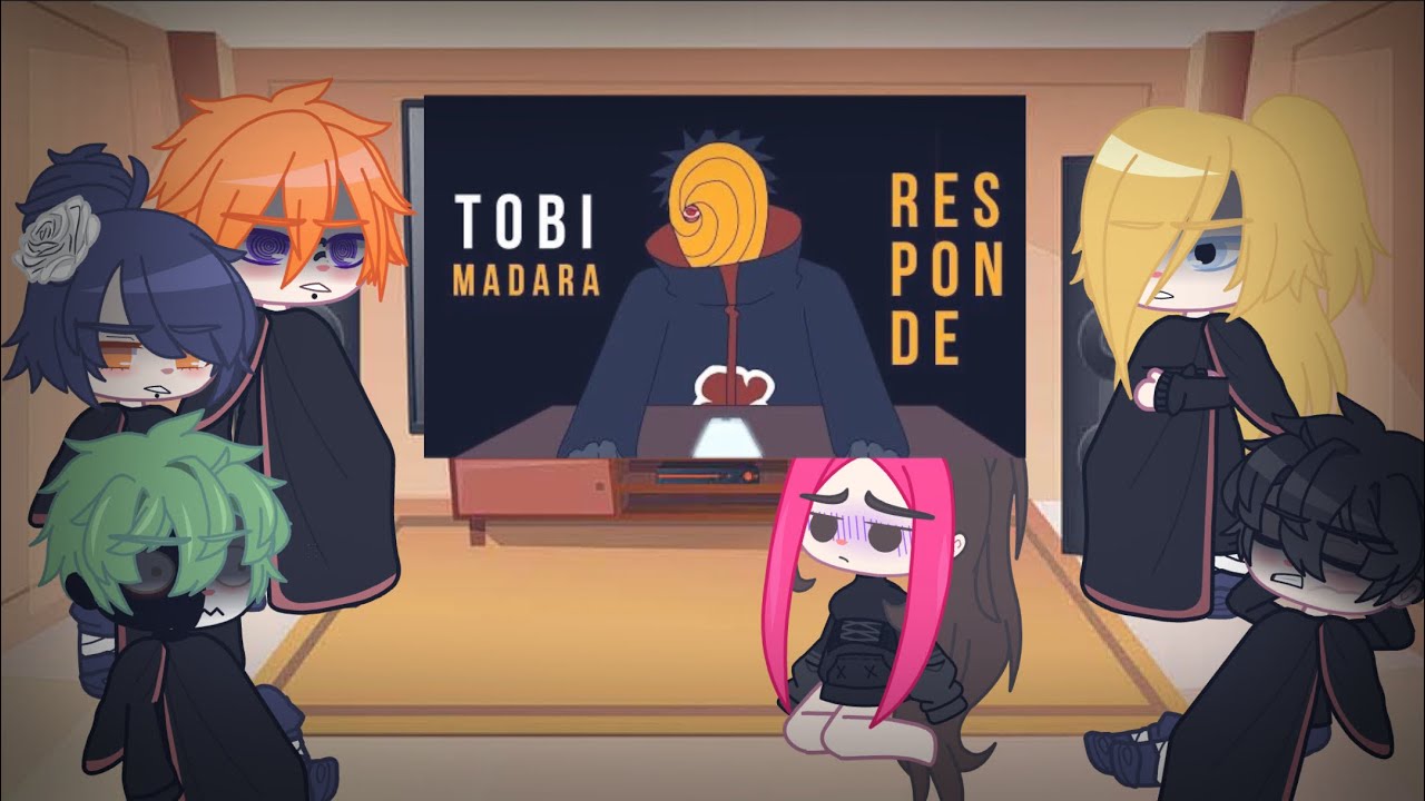 Akatsuki reagindo a “tobi responde” (ultima parte) {Gacha Club}