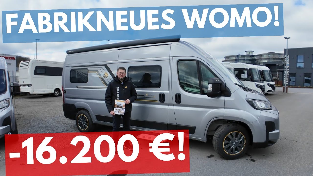 -16.200€ FABRIKNEUES WOHNMOBIL Knaus Boxlife Pro Sondermodell 600 ME mit viel Sonderausstattung