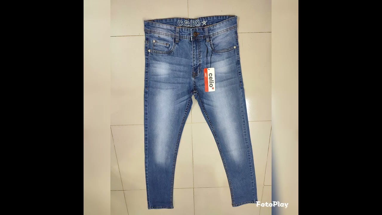 Export quality jeans for man