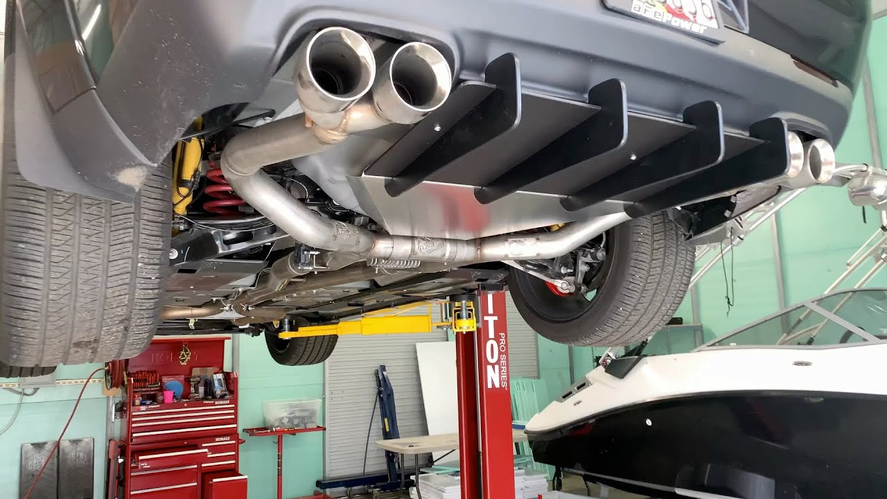 ZL1Addons Rear Diffuser Install 2019 Dodge Challenger R/T Scat Pack Widebody