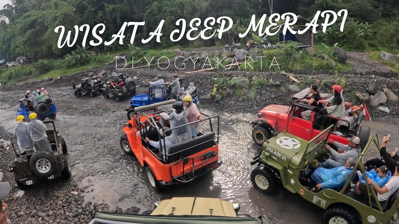 Wisata Jeep Merapi Yogyakarta || Wajib Coba SERU  banget !!!