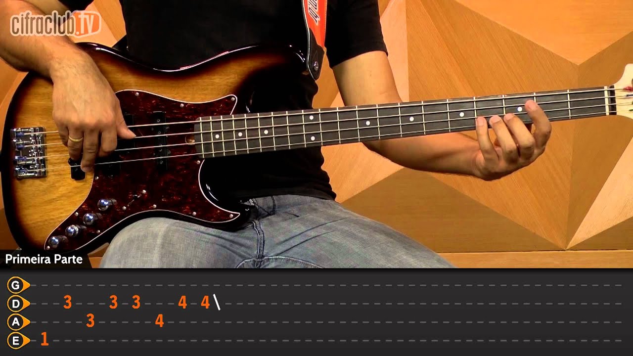 Suck My Kiss - Red Hot Chili Peppers (aula de contrabaixo)