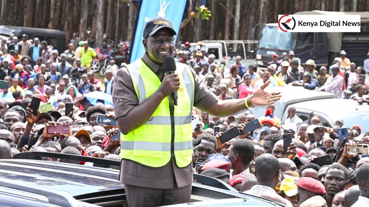 LIVE: President Ruto Laying Foundation Stone for Nyambera Modern Market, Kisii County