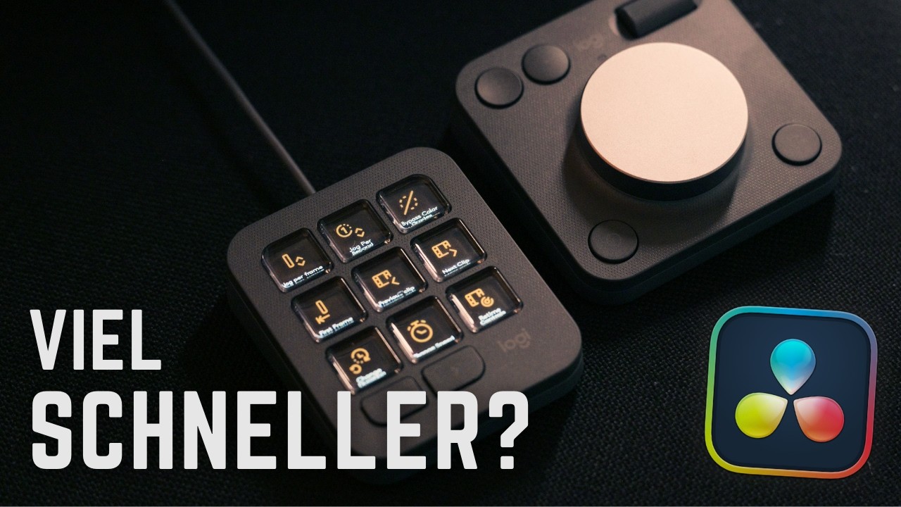 Dieser Controller für DaVinci Resolve macht dich EFFIZIENTER! | Logitech MX Creative Console