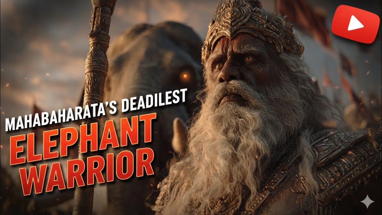“महाभारत का Wo  गज योद्धा / The Mighty Elephant Warrior of the Mahabharata😱