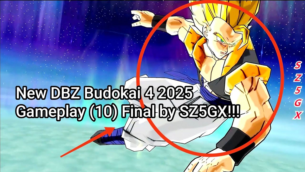 New Dragon Ball Z Budokai 4 2025 Gameplay (10) Final by SZ5GX!!! #budokai4 #dbzbudokai4 #dbz #anime