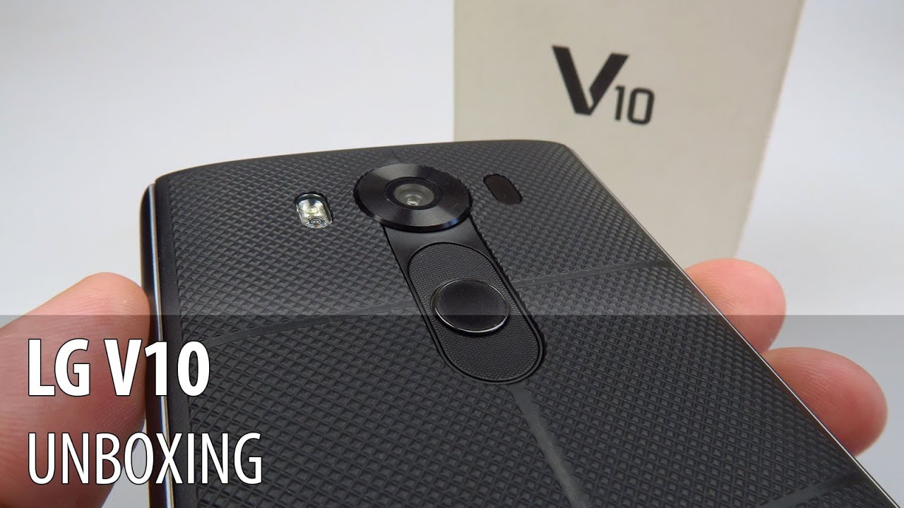 LG V10 Unboxing (Dual screen, dual front camera rugged phone) - GSMDome.com